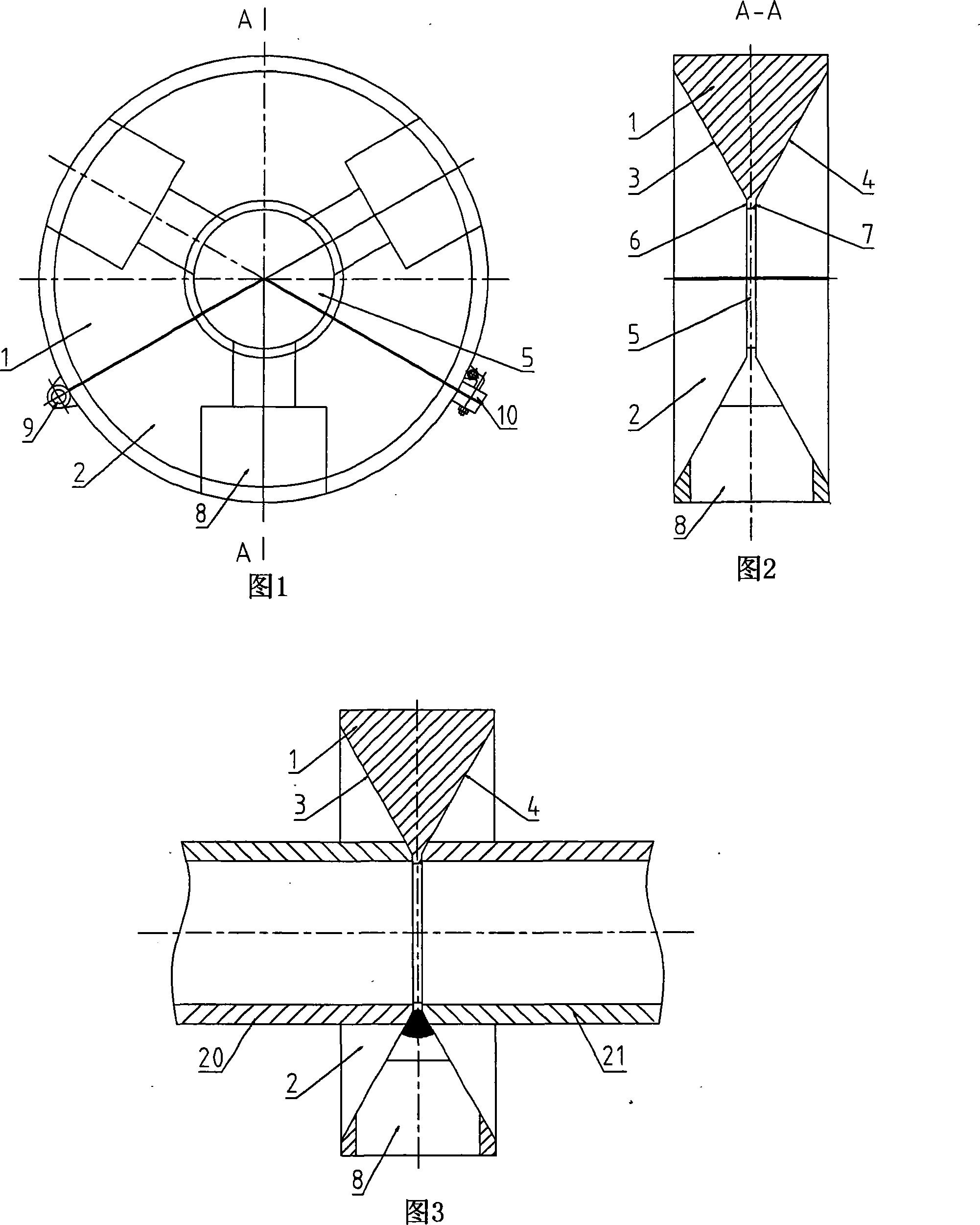 Circular pipe butt welding rapid positioning device and circular pipe butt welding method