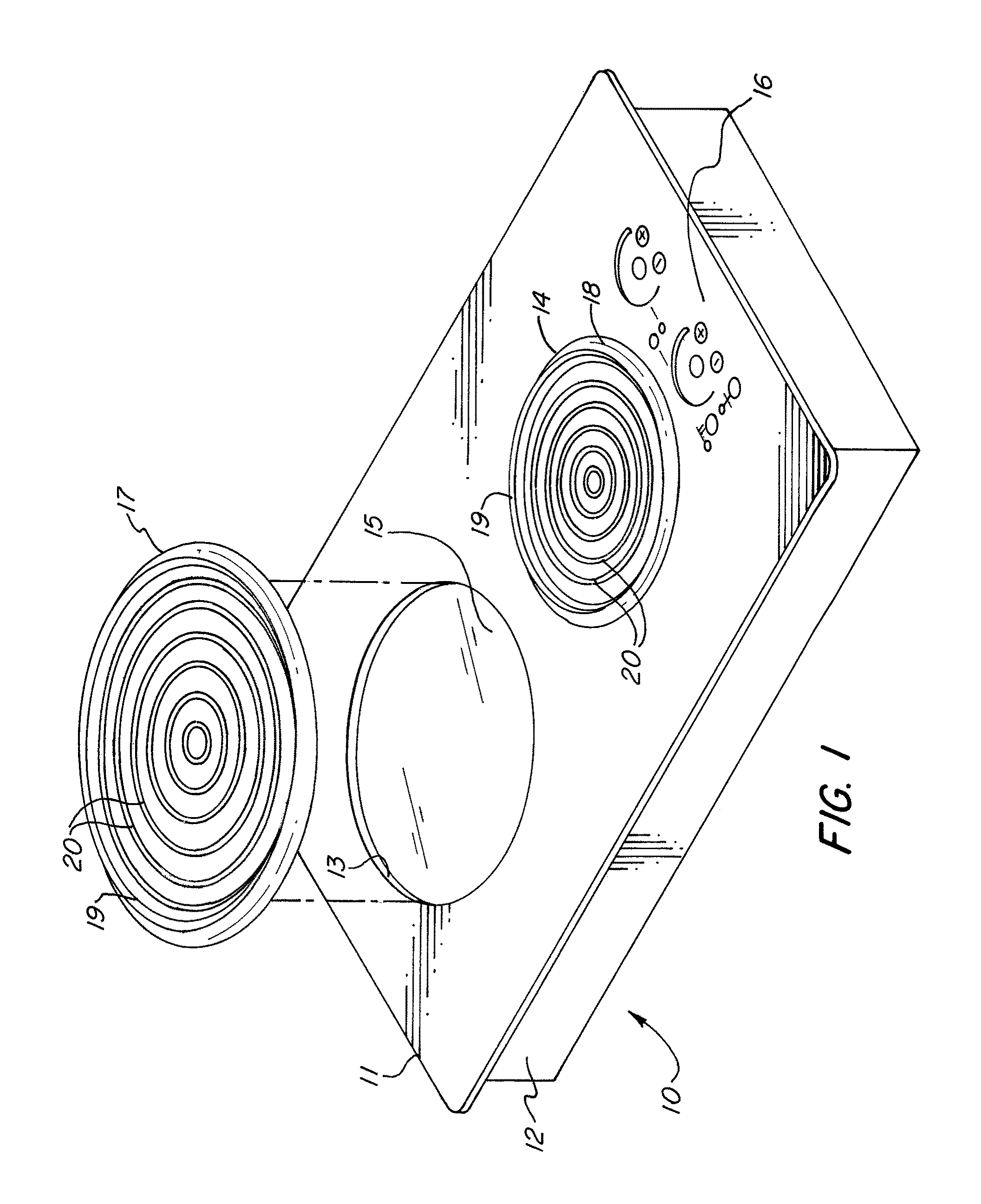 Induction cook-top apparatus