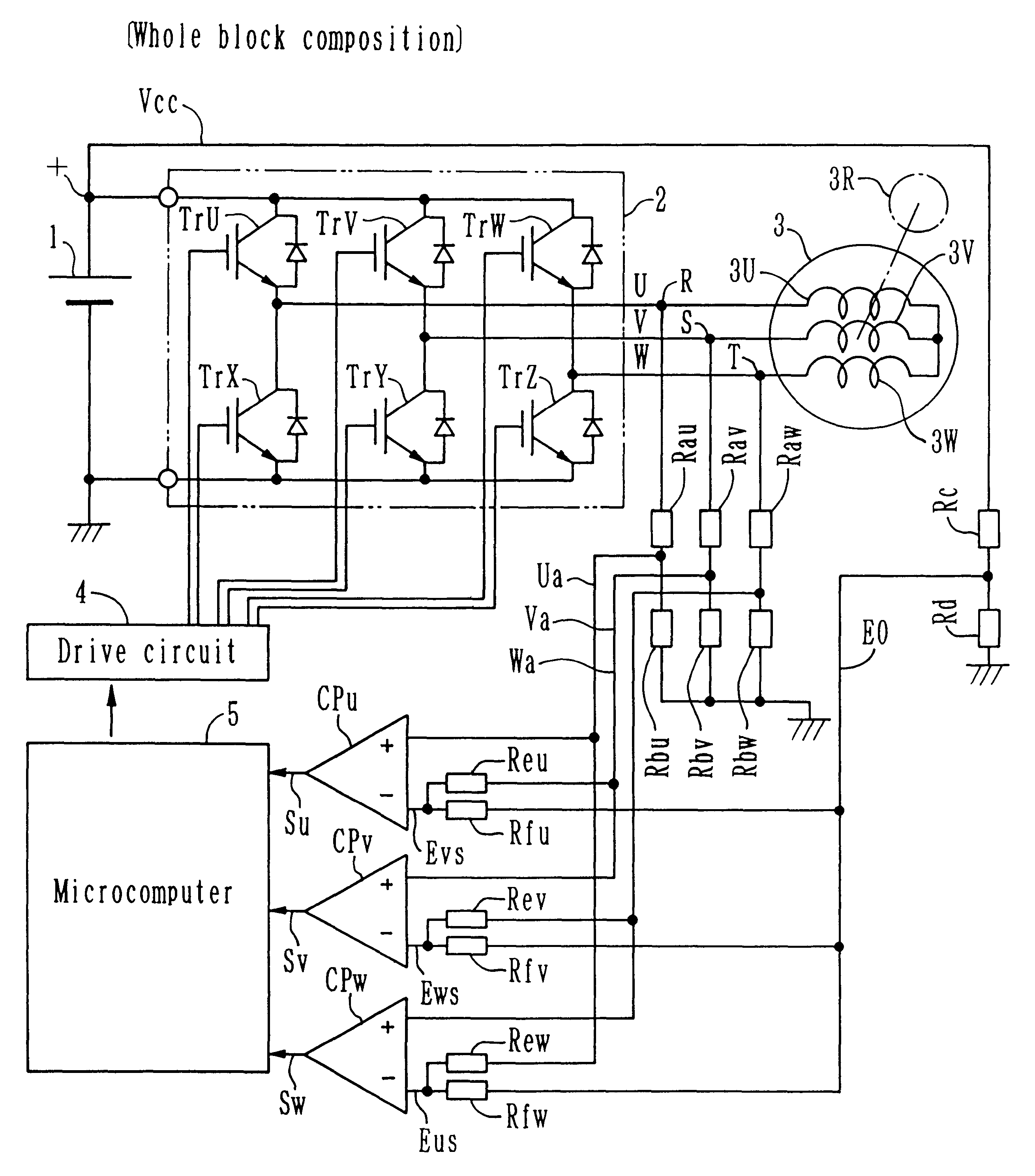 Motor apparatus