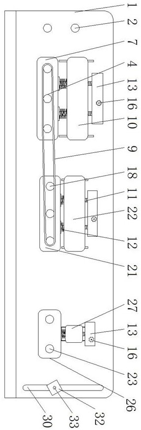 Flattening device facilitating height adjustment for copper strip production