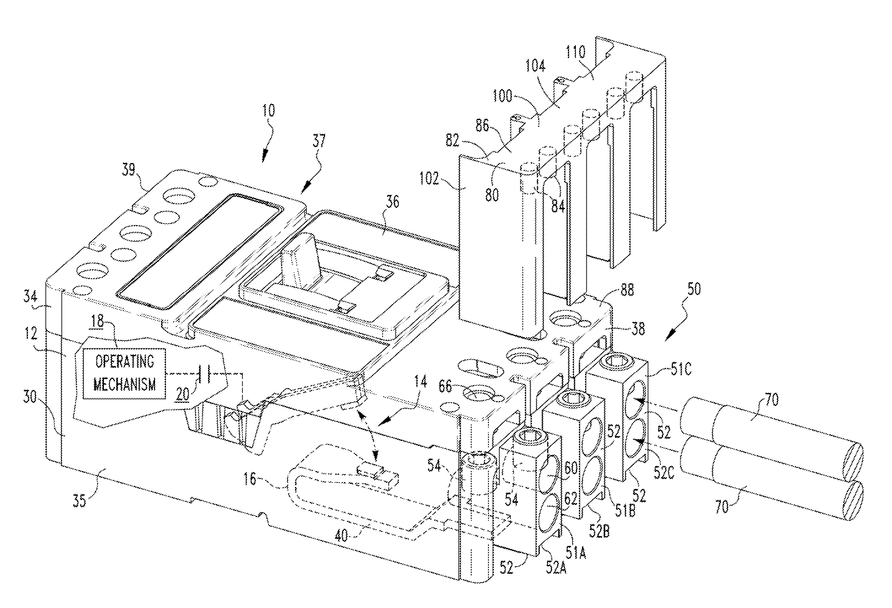 Circuit breaker terminal shield with position indicator