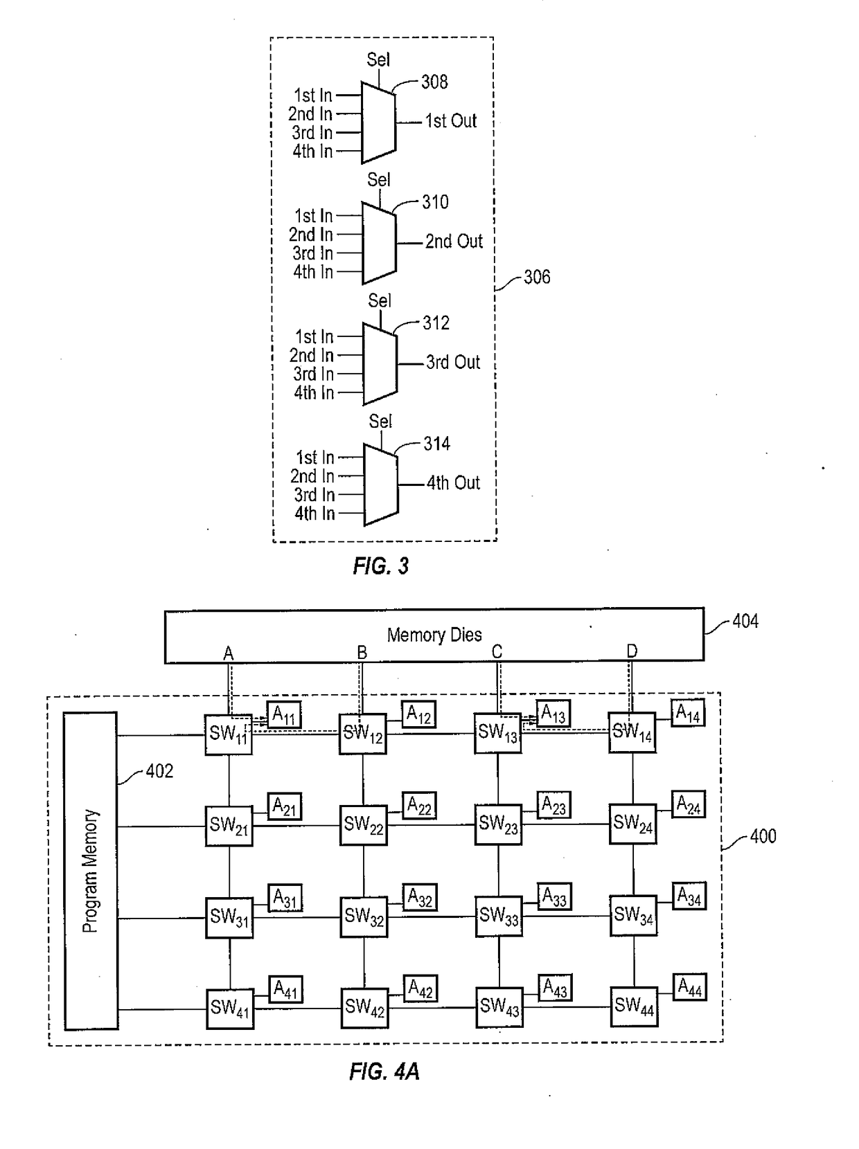 3-d stacked memory with reconfigurable compute logic