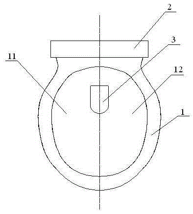 Irregular closestool