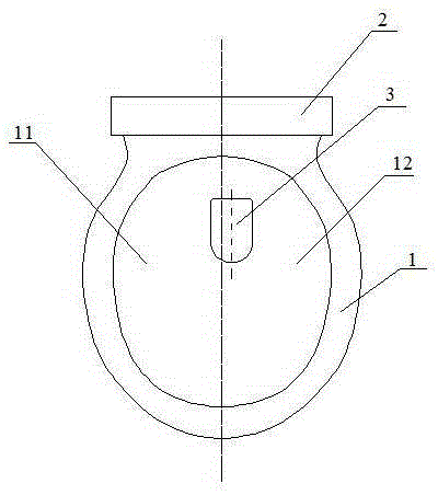 Irregular closestool