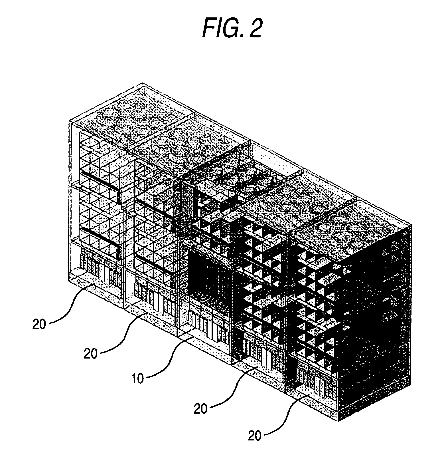 Fitting substrate for connection and fitting substrate for connection for use in disk array control apparatus