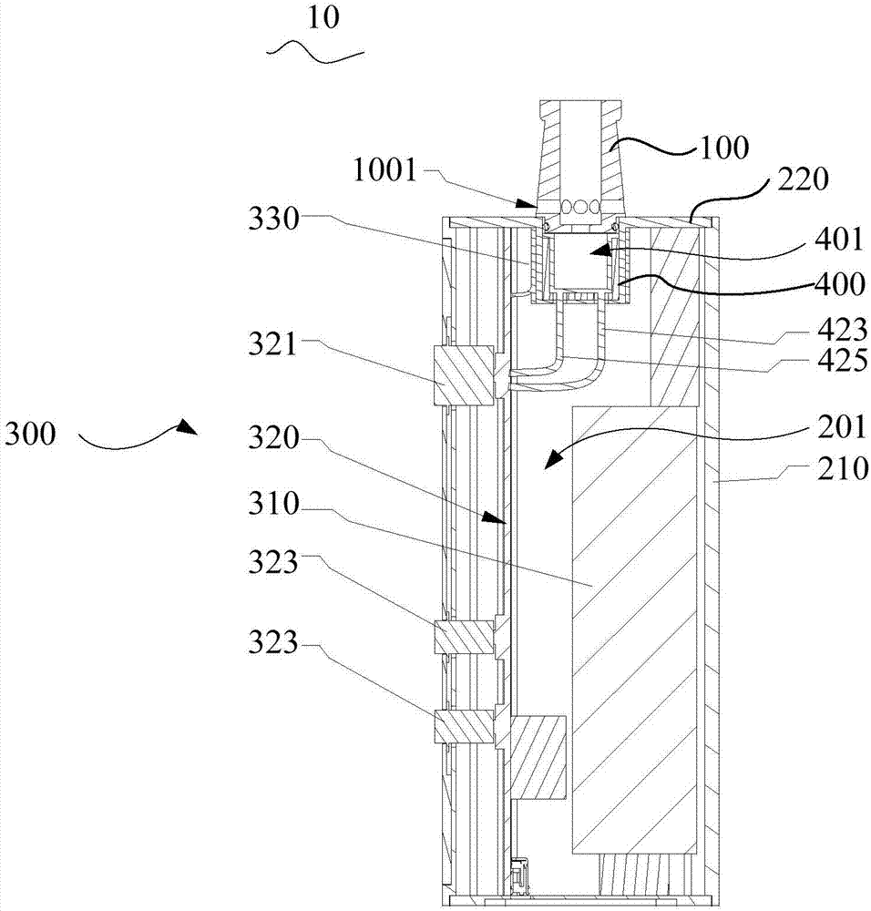 Electronic atomization device