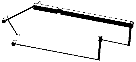 Method for implementing multi-stable state of compliant Sarrus mechanism