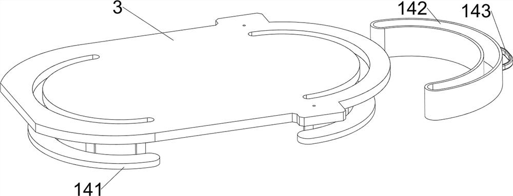 Brake pad grinding equipment for new energy automobile manufacturing