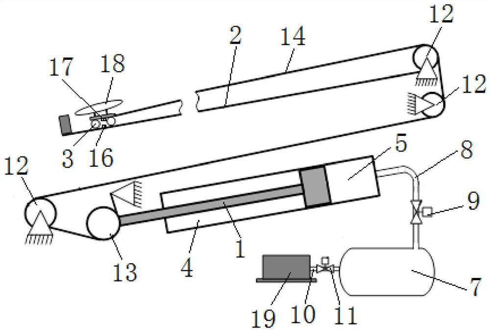 Auxiliary power device for ejection