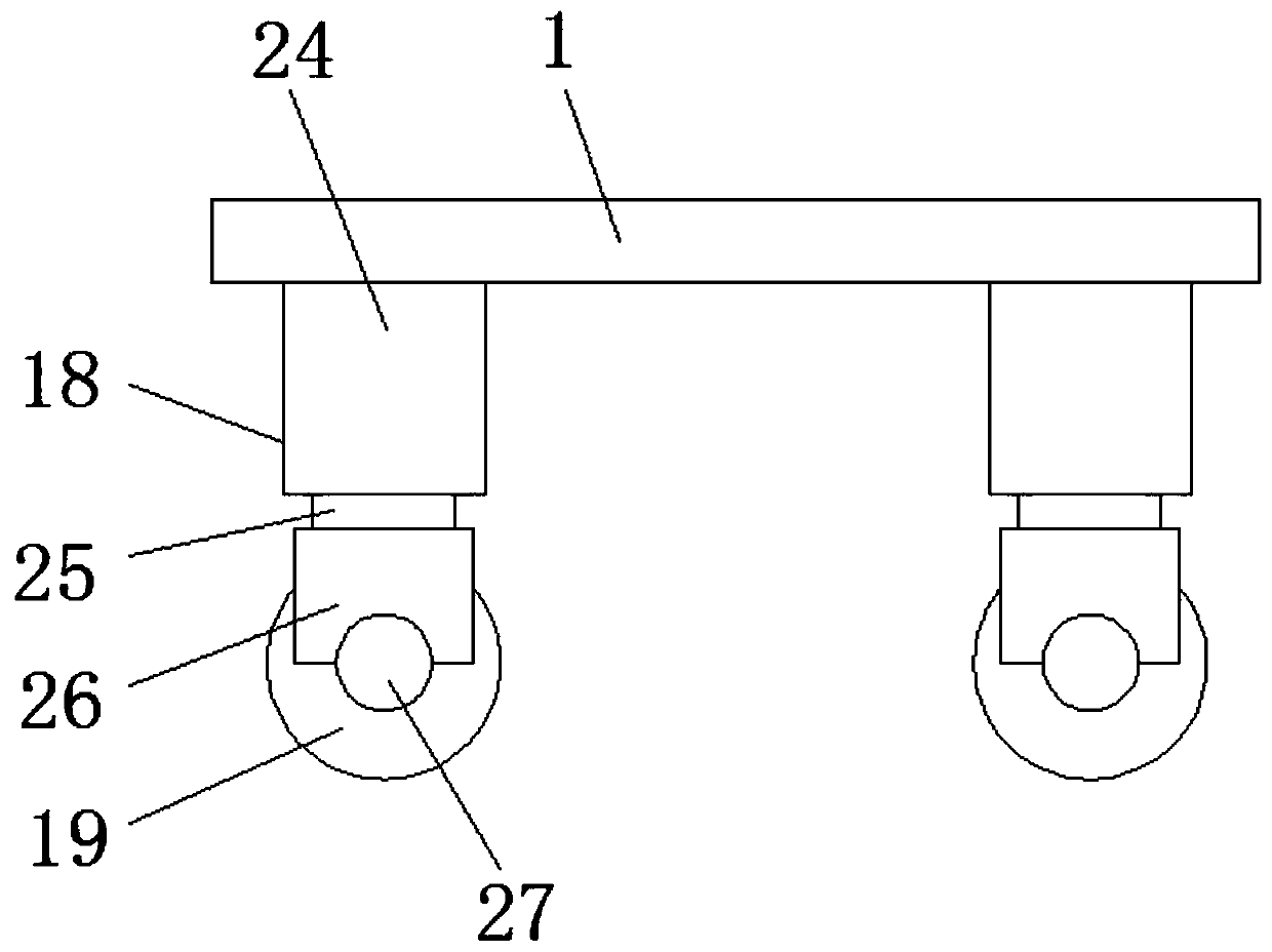 Ball picking-up device for basketball training