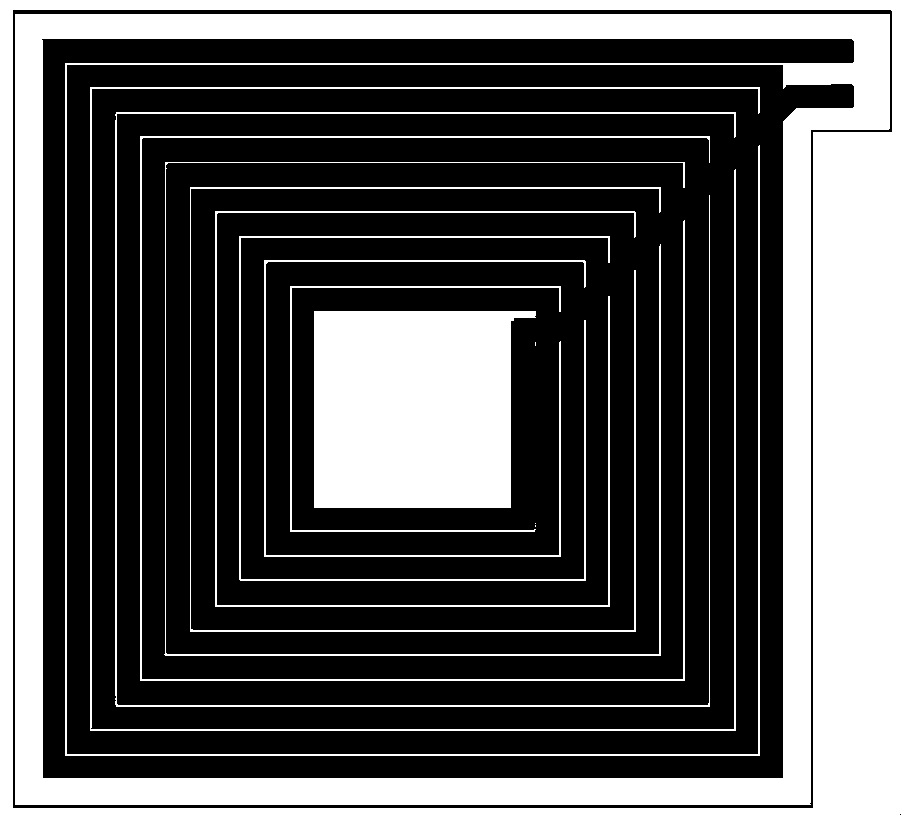 A radio energy efficient transmission method based on a PCB coil