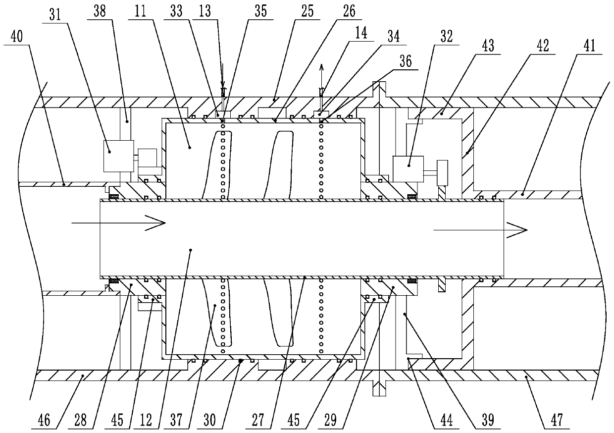 Diesel and natural gas dual-fuel power generation system