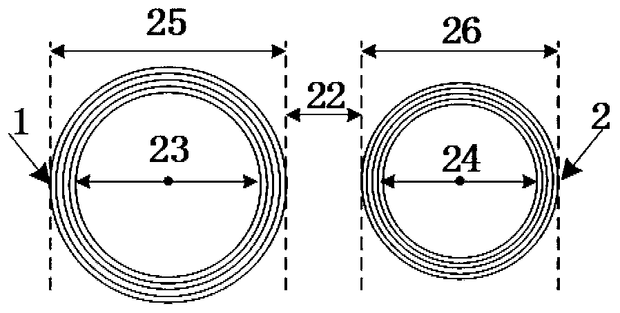 Nondestructive testing system and method for power distribution network tower base plate, clamp plate and pull plate