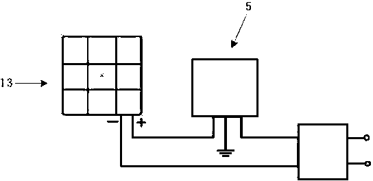 Safety charging fan with double purposes of solar energy and USB