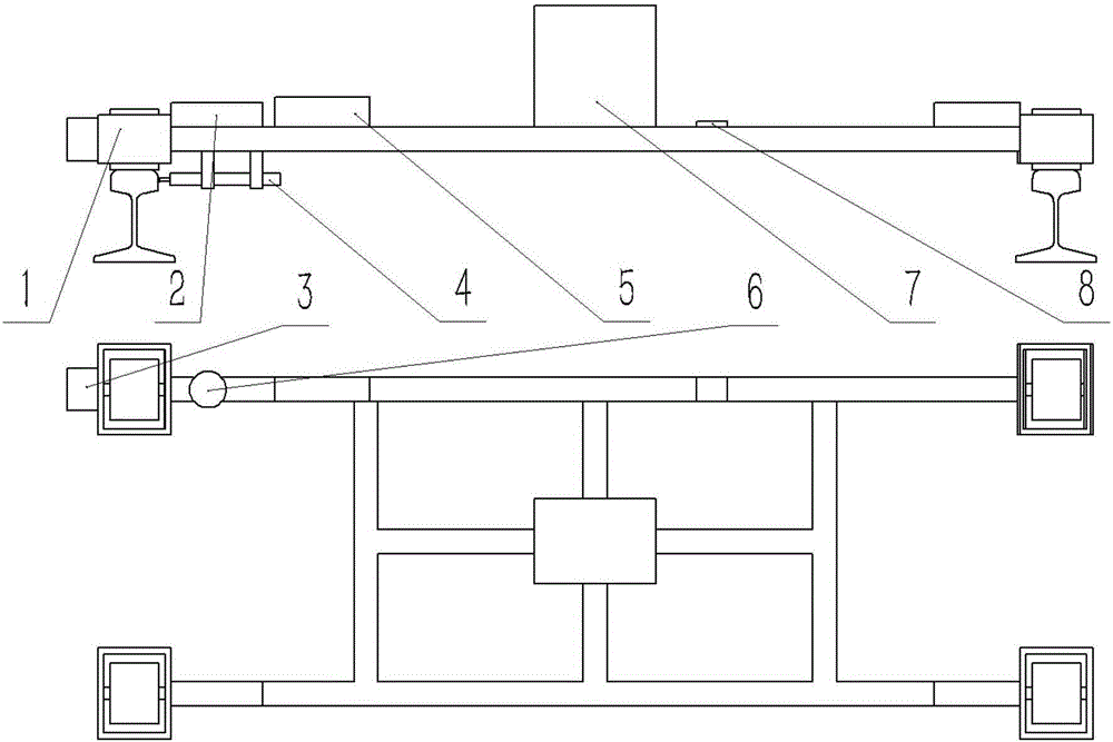 Track detection device and method