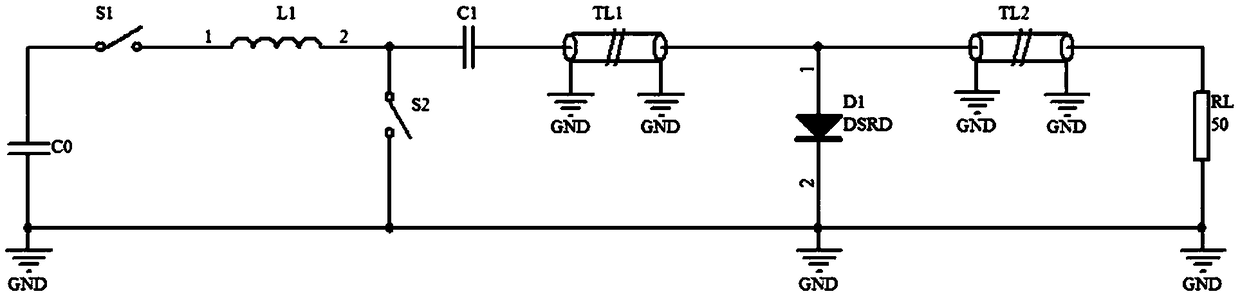 High voltage fast pulse power supply based on DSRD