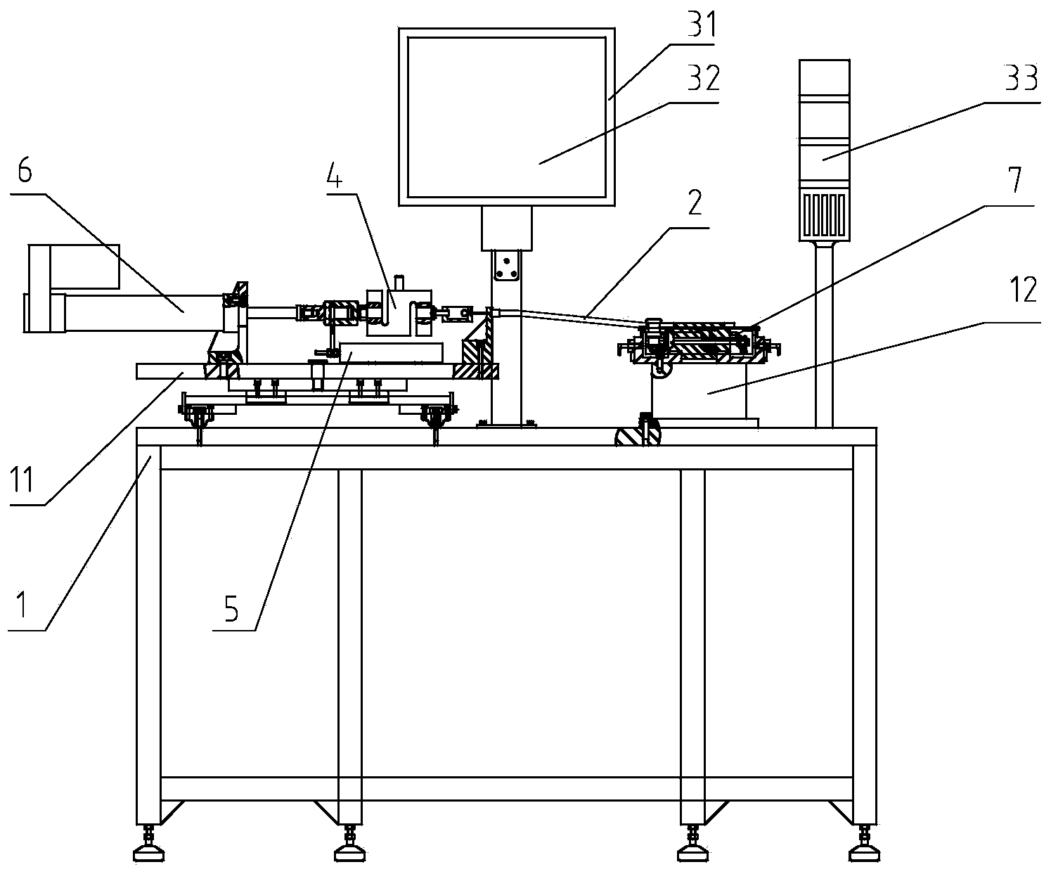 Detecting device for drum brake