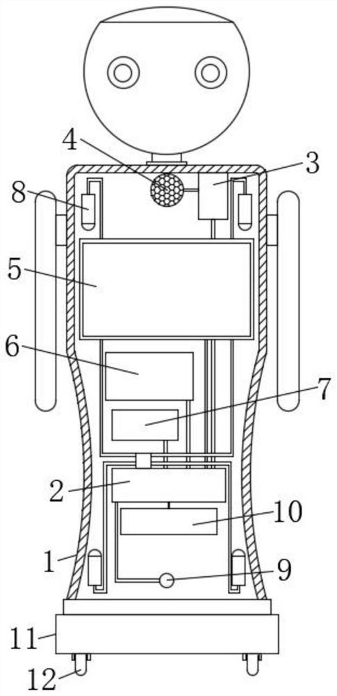 Intelligent question and answer robot device and method based on big data analysis