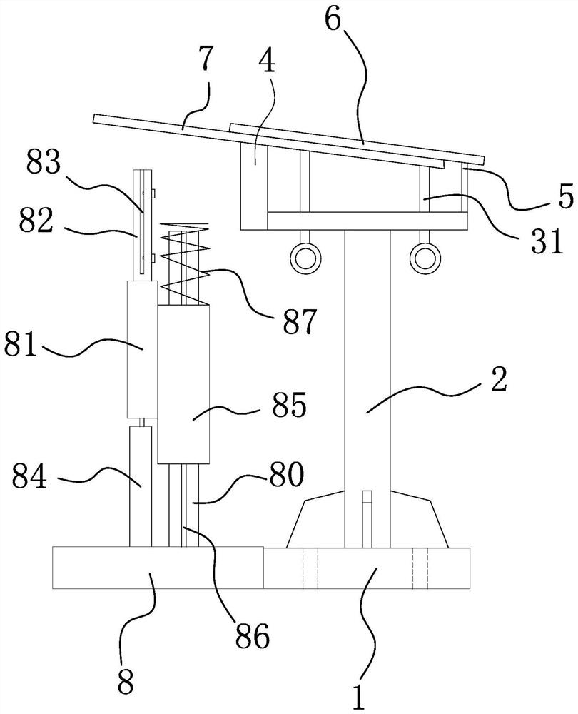 Fan bone side processing device