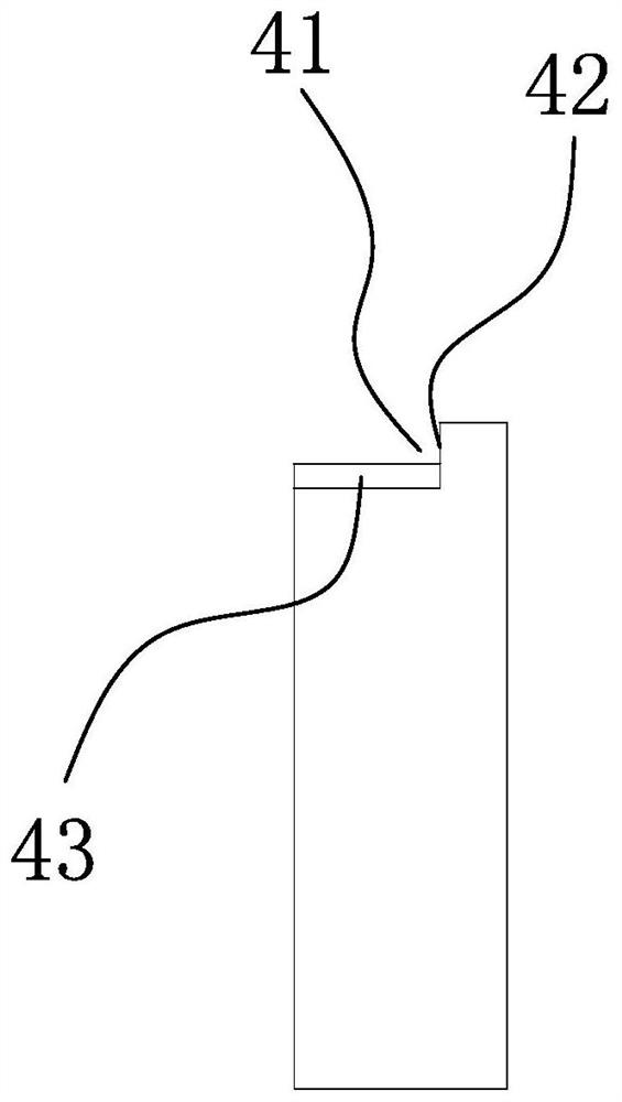 Fan bone side processing device