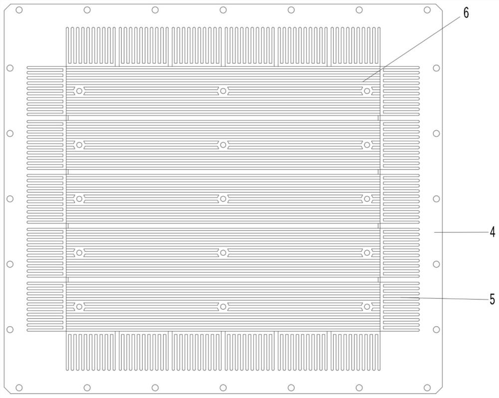 Radiator for high-voltage switch cabinet