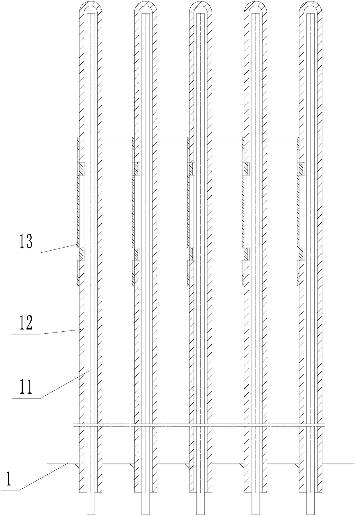 Reactor pressure vessel experimental simulation body for pressurized water reactor water loss accident