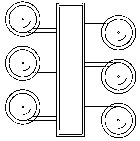 High-purity aluminum continuous purifying device