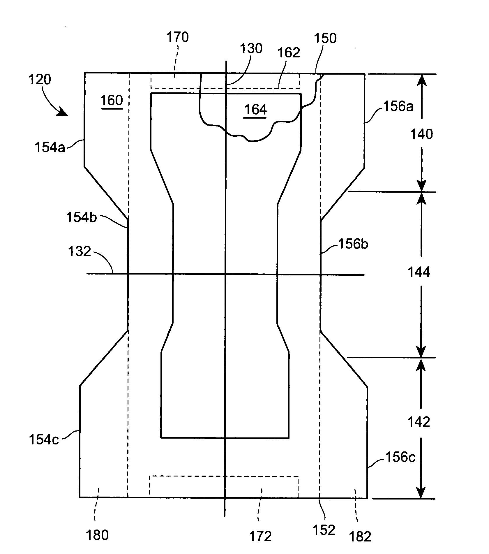 Stretch laminate, method of making, and absorbent article