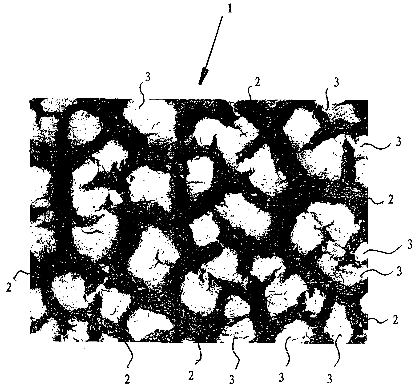 Friction layer running in a medium