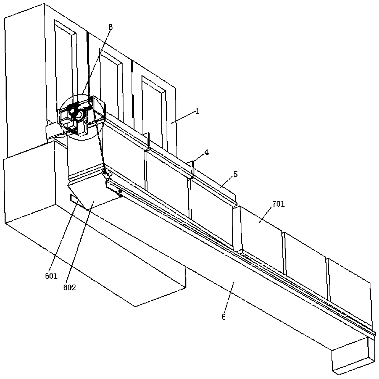 Probiotics liquid filling equipment and mask preparation method adopting same