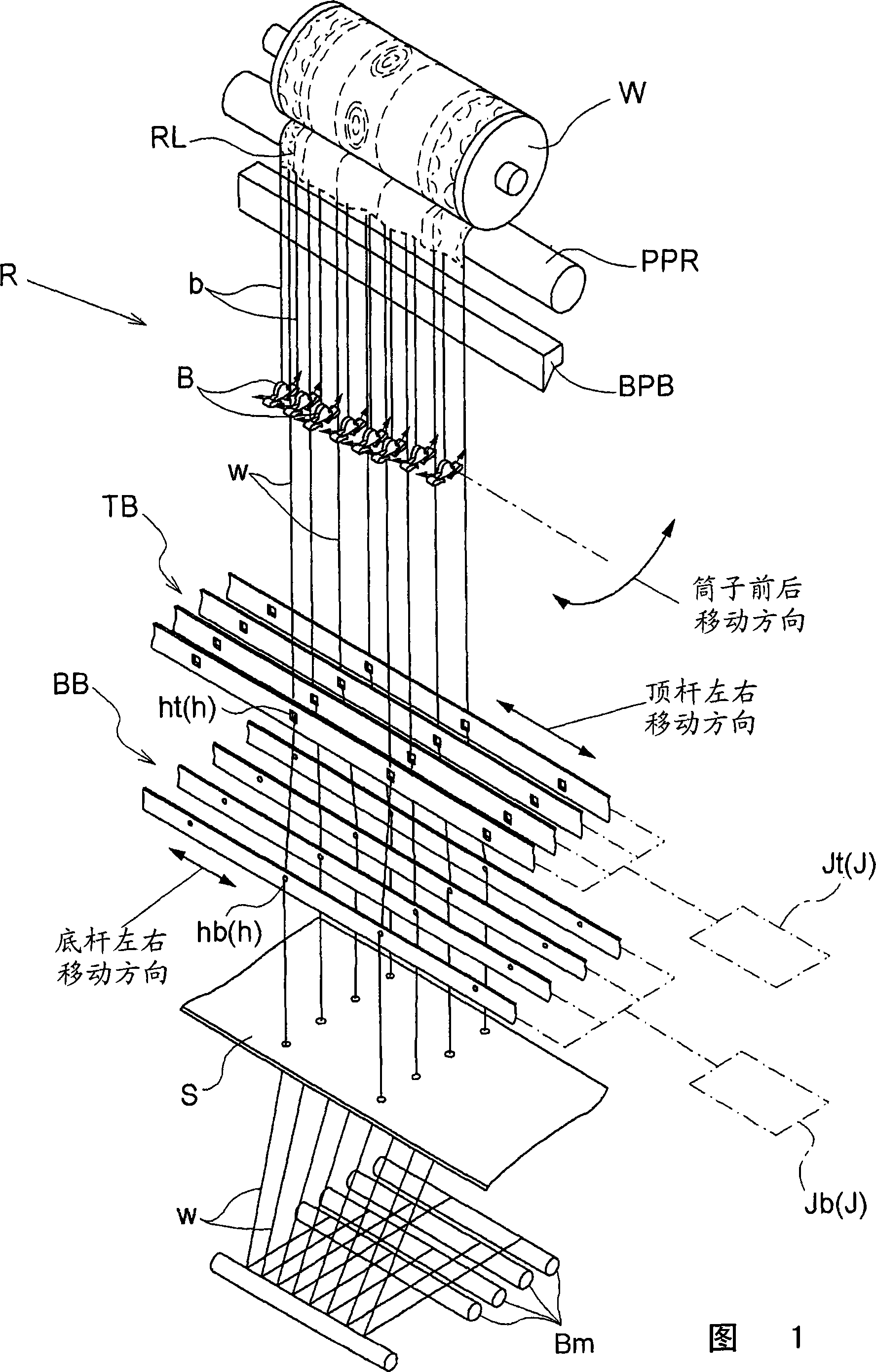 Electronic driven jacquard apparatus and cassette for use therein