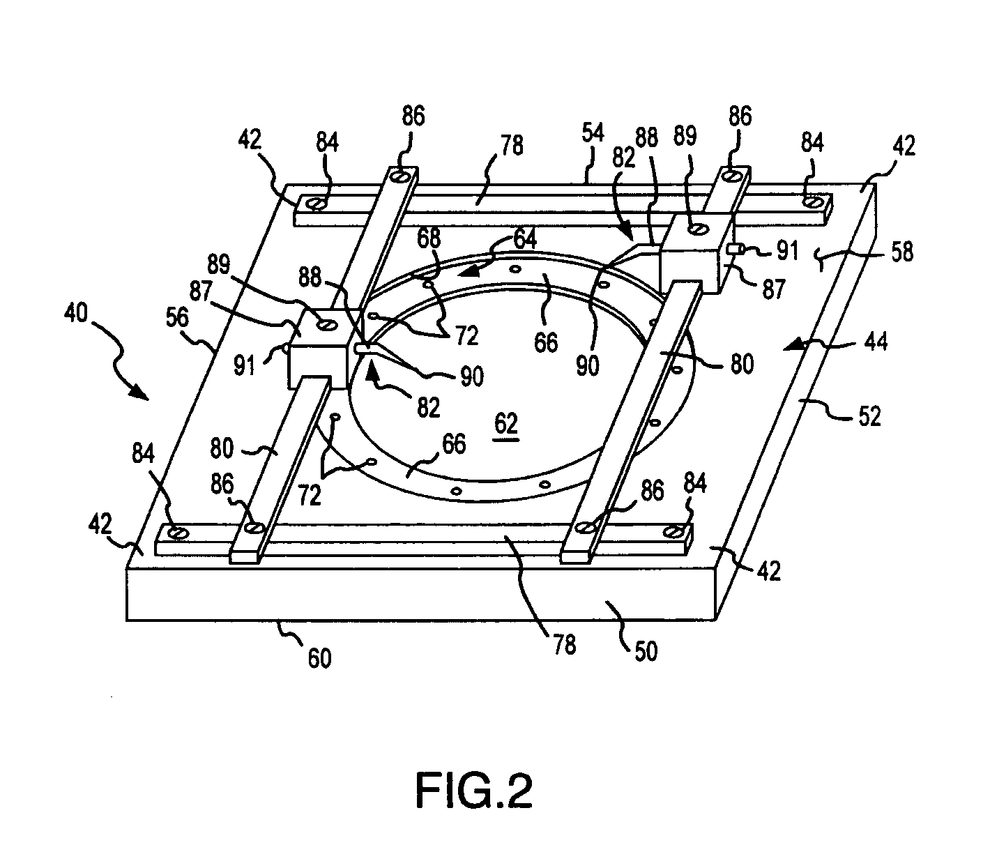 Method for probing a semiconductor wafer