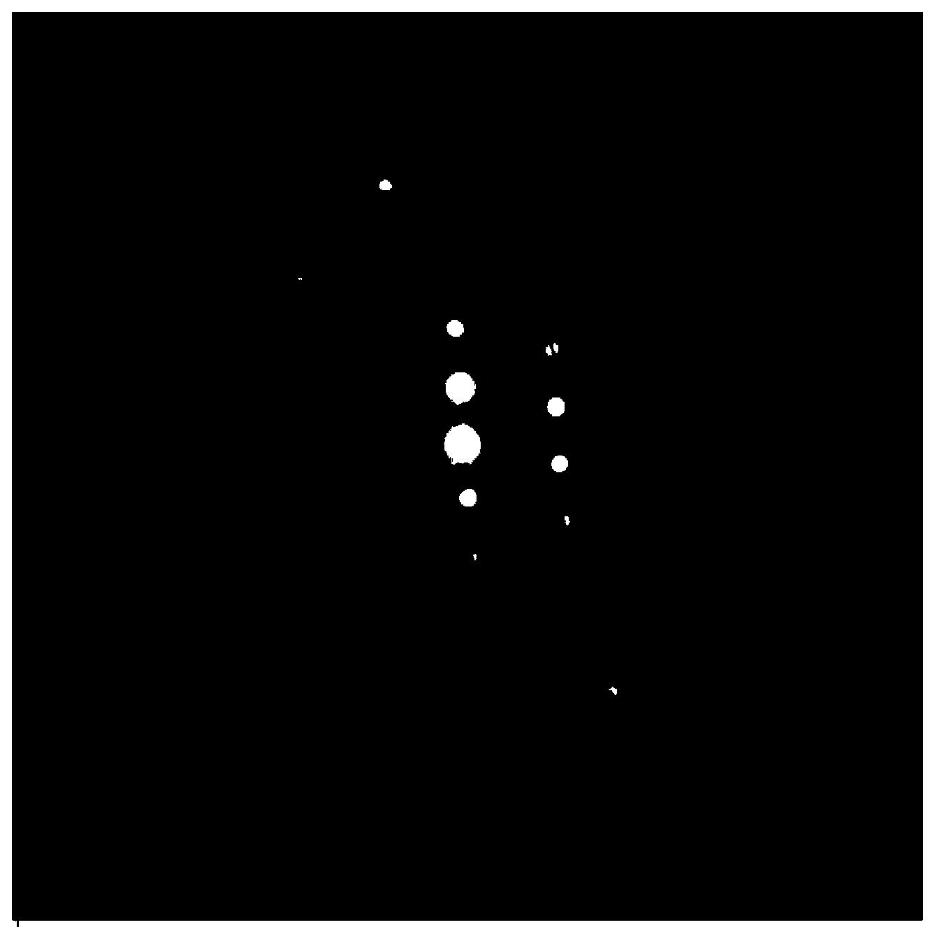 Preparation method of magnesium ferrite nano-particles