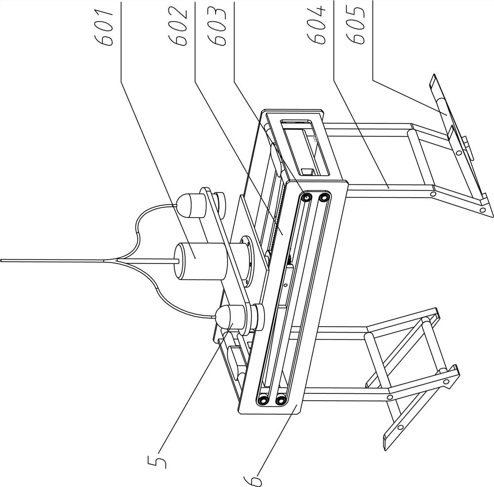 Device and method for cleaning obstacles at the bottom of ship lift cabin