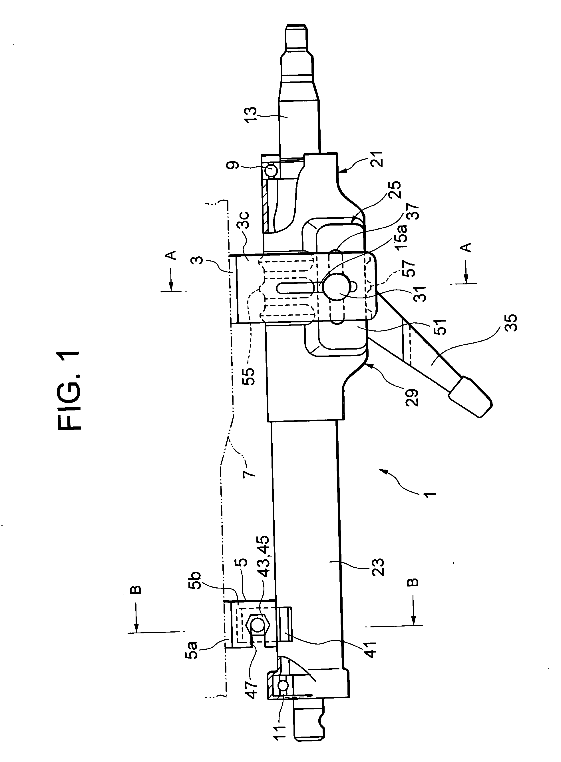 Steering column device