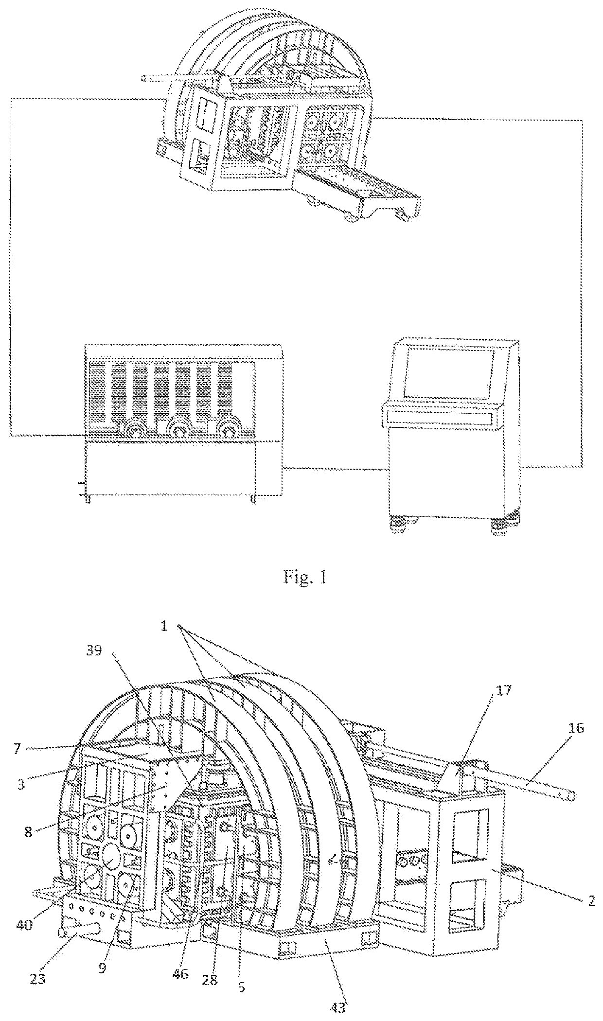 Fully automatic true triaxial tunnel and underground project model test system