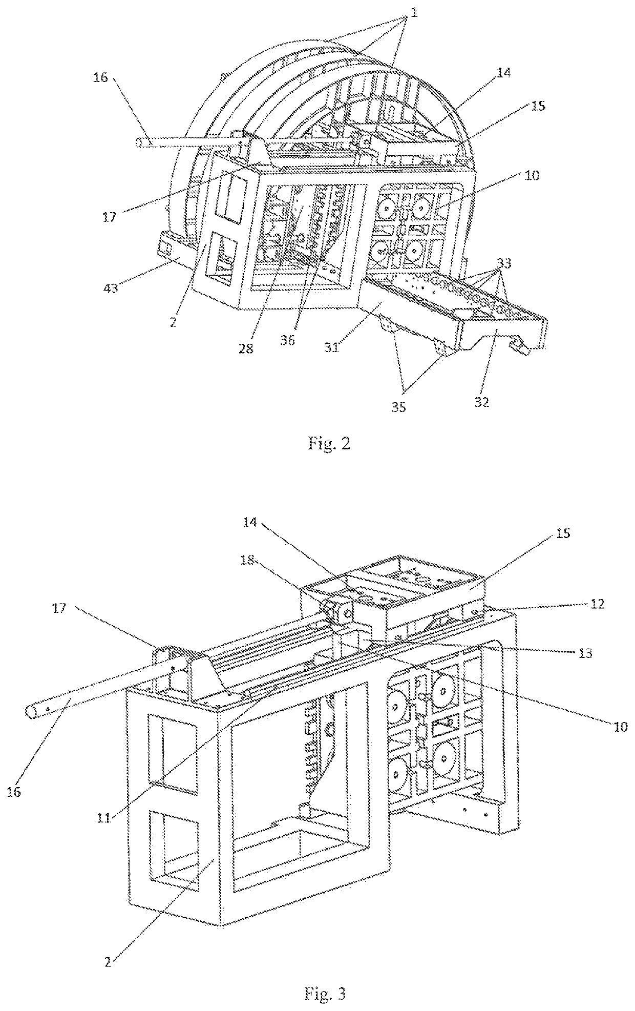 Fully automatic true triaxial tunnel and underground project model test system