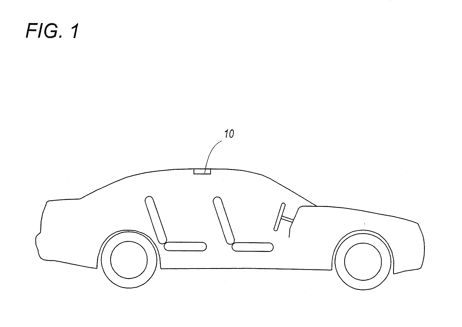 Ion generating system for using in a vehicle