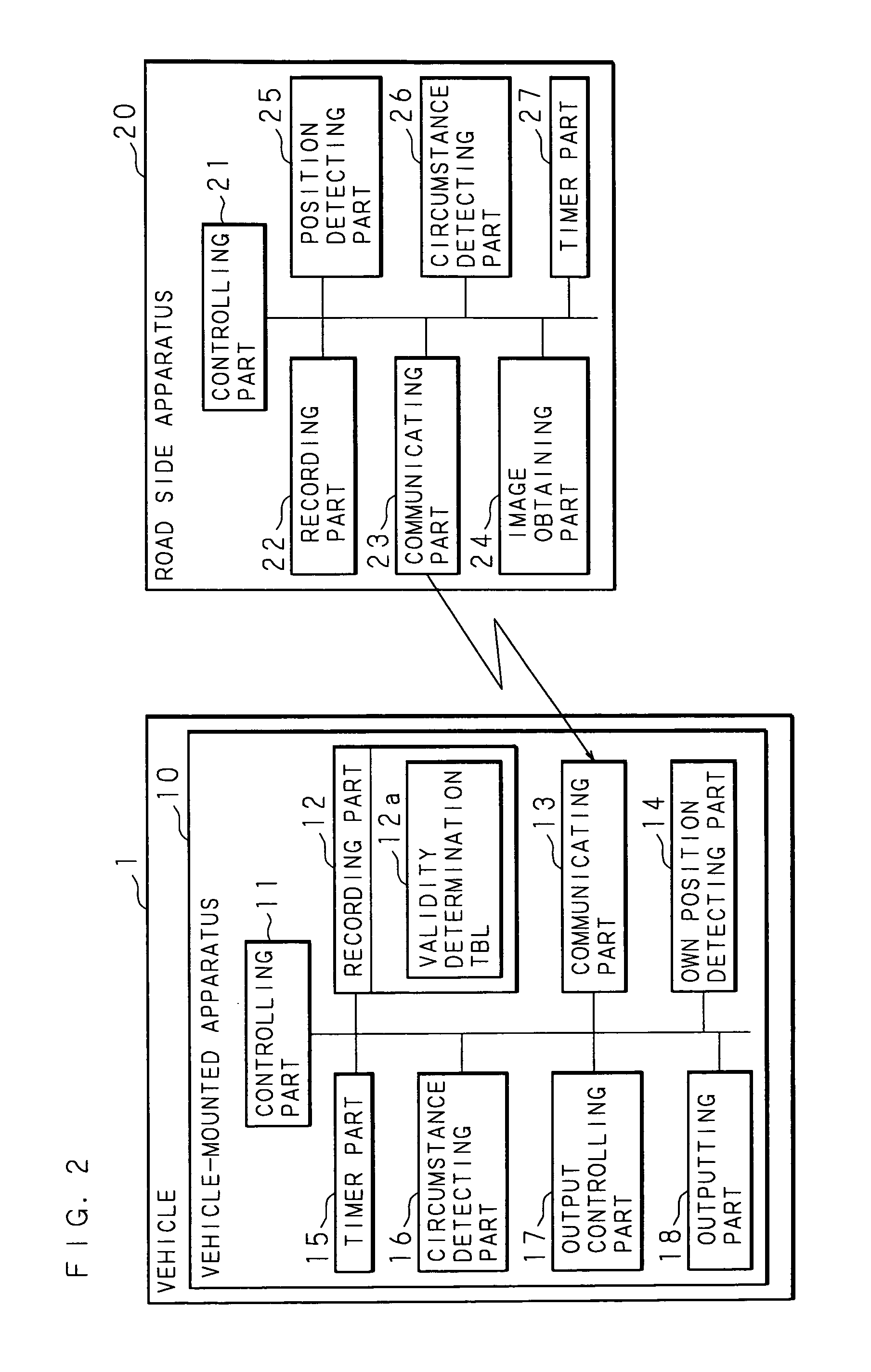 Driving assist system and vehicle-mounted apparatus