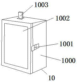 Mechanical transmission type material charger