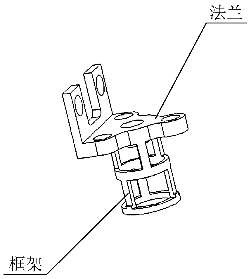 Micro-flow green high-energy monopropellant thruster structure