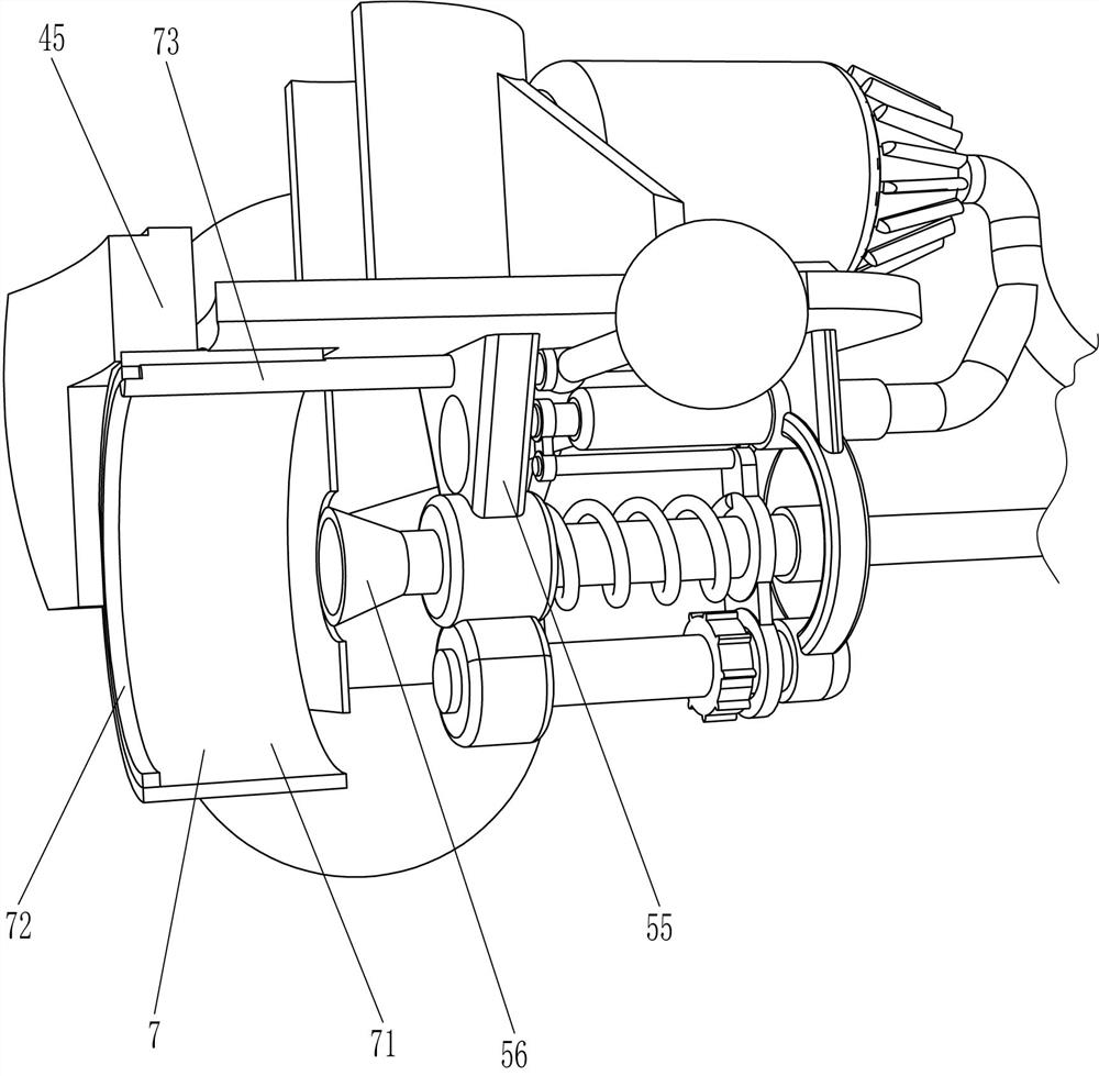 Cylinder warning paint spraying device