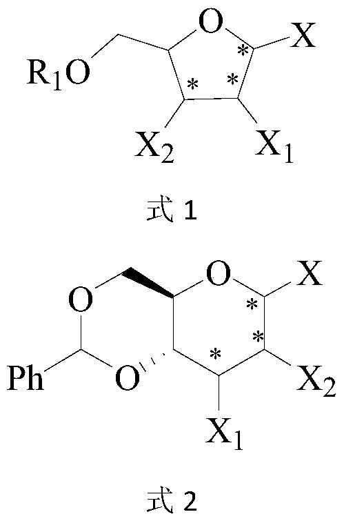 A kind of fluoroglycoside derivative and its preparation method