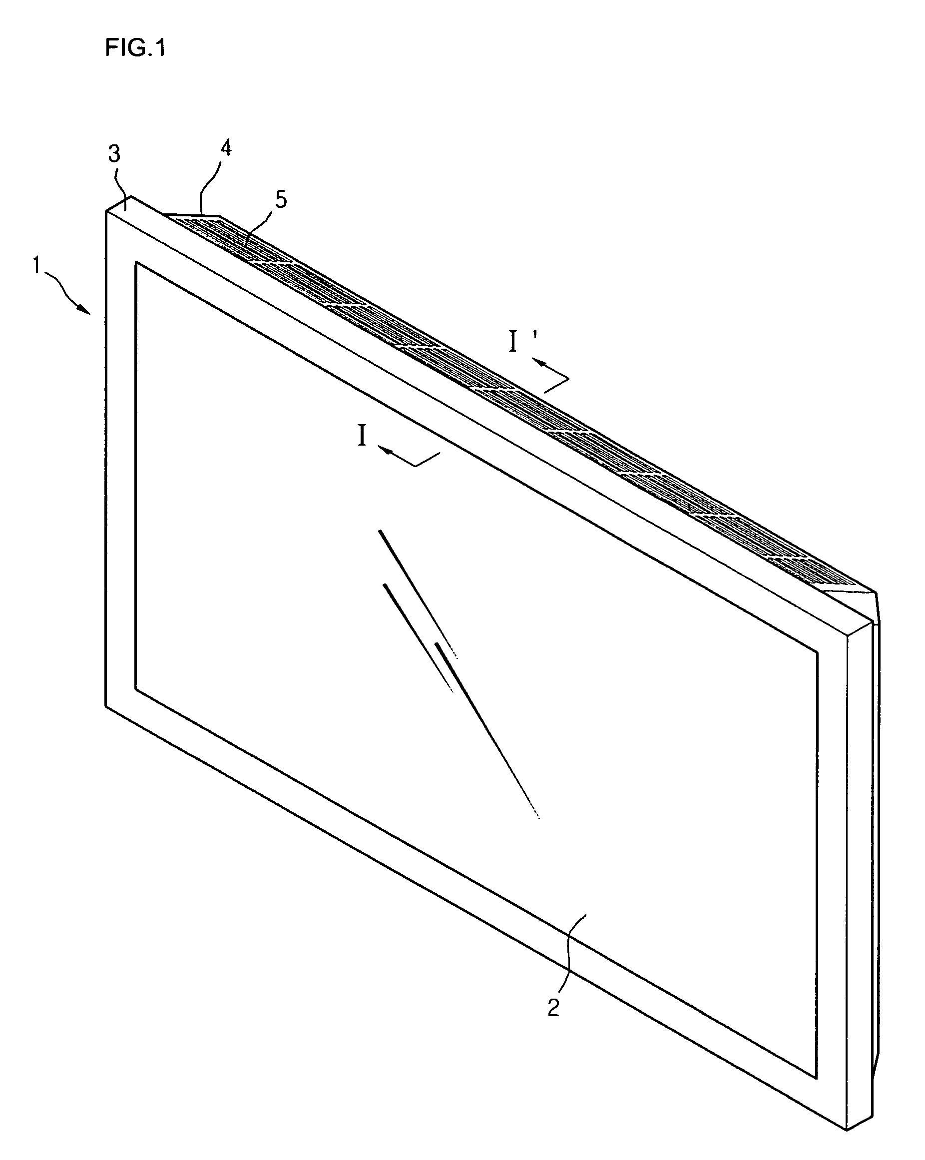 Cooling apparatus for flat display device