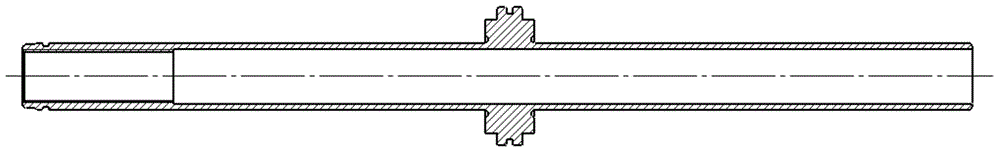 Hard chromium plating method and solution formula for piston rod class parts