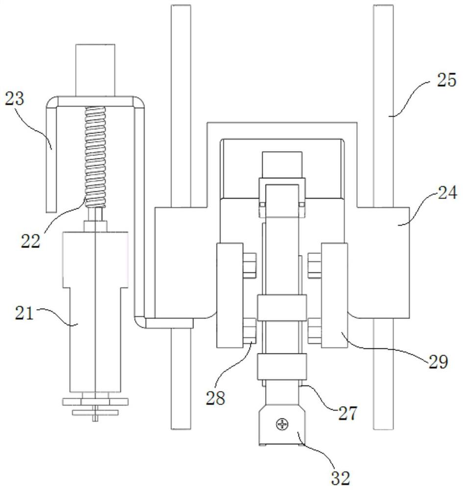 A contact finger structure, an electrical connection structure, a channel selector and a power distributor