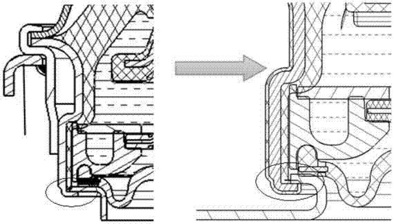 Engine hydraulic mount assembly