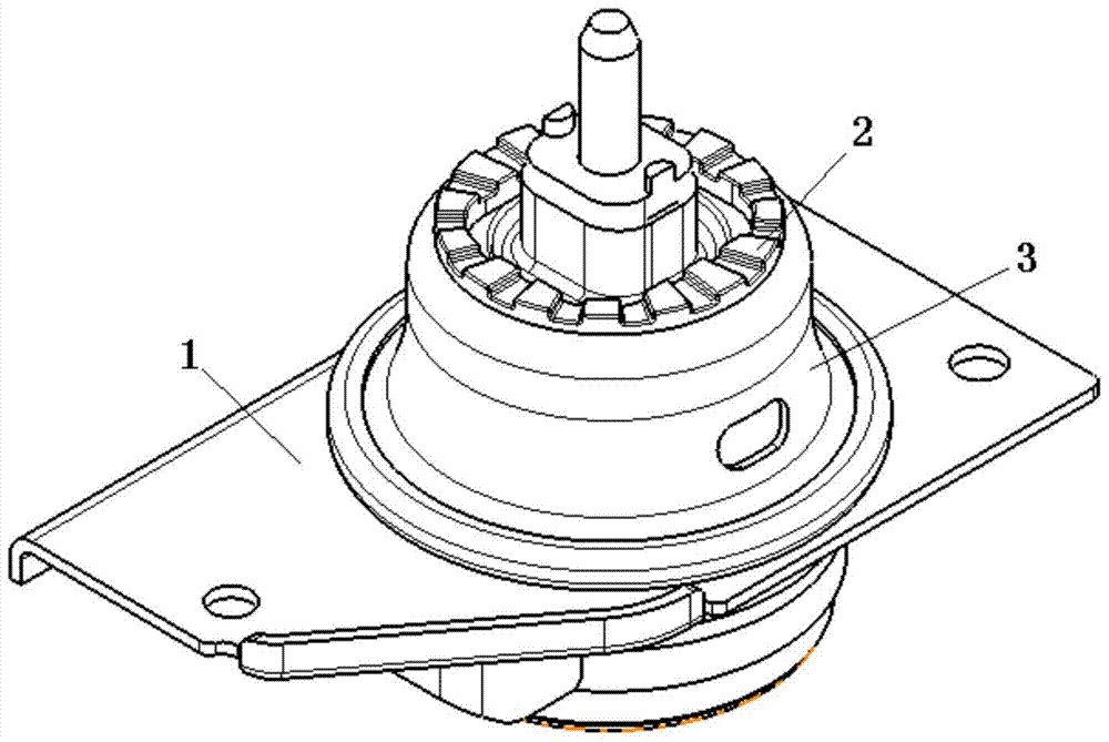 Engine hydraulic mount assembly