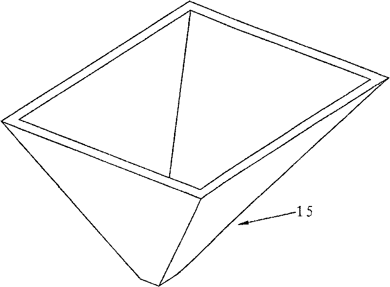 Lattice pillar component and mounting method thereof