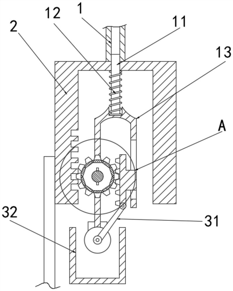 Paint spraying device for hub of new energy automobile